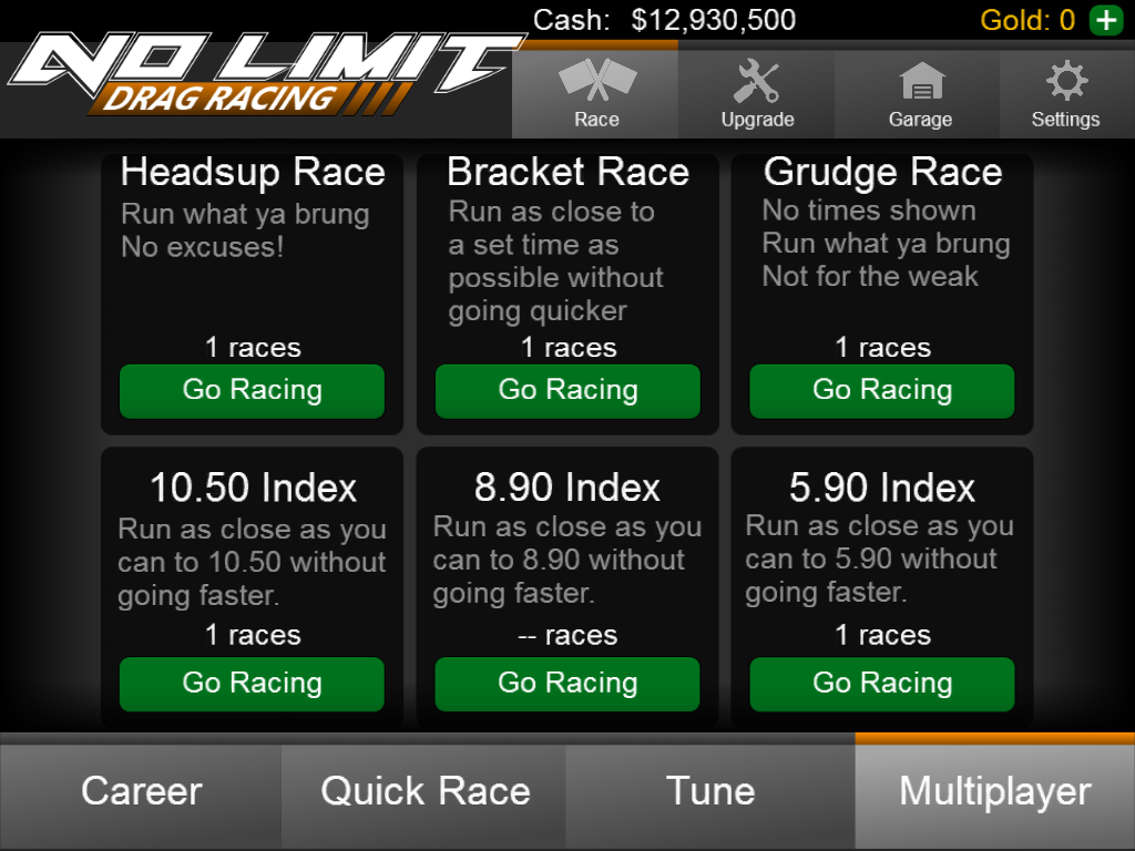 No Limit Drag Racing