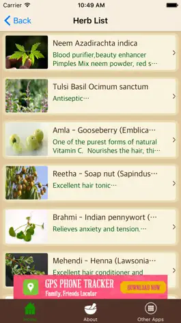 Game screenshot Ayurvedic Remedies - Treatment - Herbs apk
