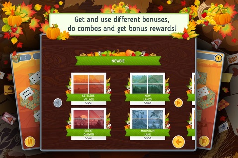 Solitaire Match 2 Cards. Thanksgiving Day Card Game screenshot 3