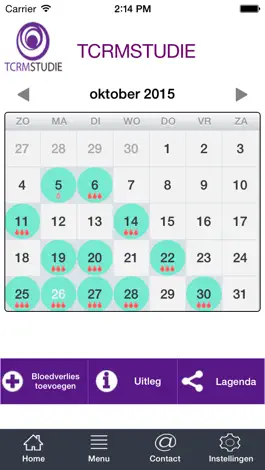 Game screenshot TCRM menstruatie kalender mod apk
