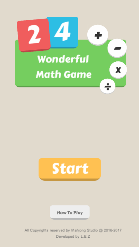 #1. 24 - Classical Math Game (iOS) 由: 德军 朱