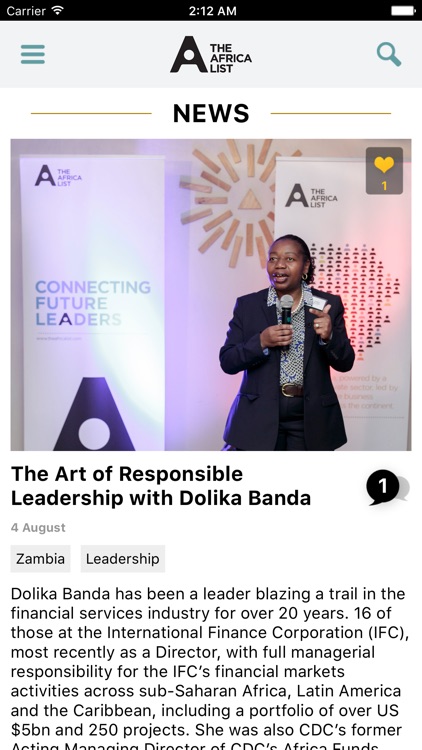 The Africa List