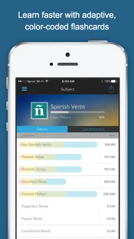 Game screenshot Learn Spanish Verbs apk