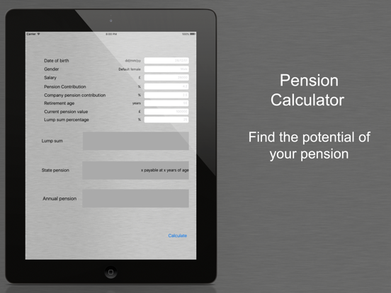 Screenshot #4 pour Pension Calculator UK