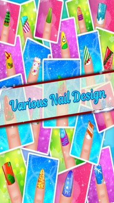 Christmas Nail Salon - Girls game for Xmas screenshot 5
