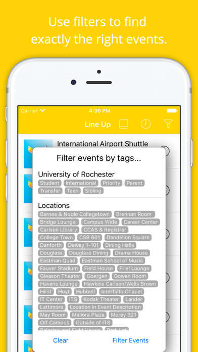 How to cancel & delete University of Rochester Orientation from iphone & ipad 2