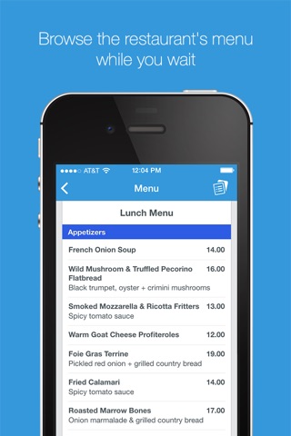 The List - Restaurant Wait list and Booking App screenshot 4
