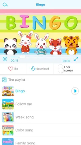 Game screenshot Kids Songs，Children Song, Learning Kids song，English Songs for Children 1-9 Years Old hack