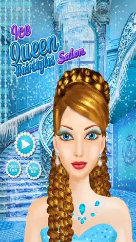 Game screenshot Ice queen hair styles salon hack