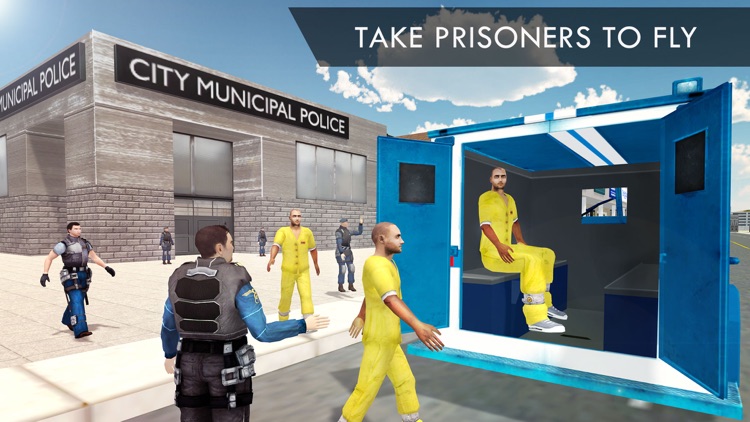 Jail criminal transport plane - flight mission