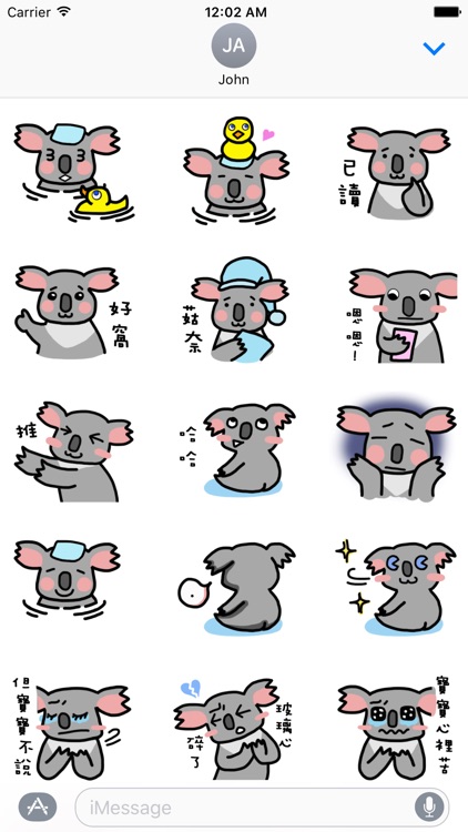 Lazzi The Koala Stickers