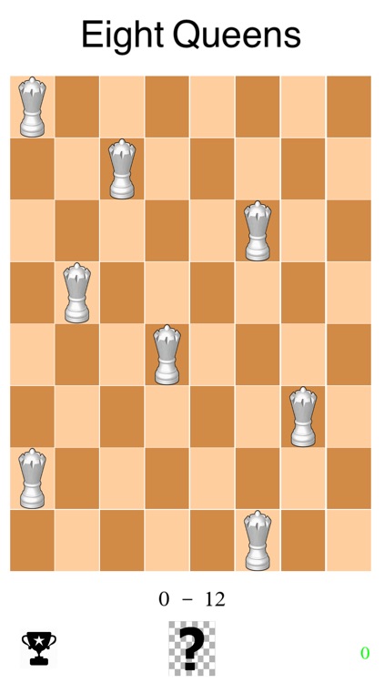 8 Queens Chess Puzzle