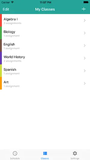 Egenda - Homework Manager screenshot 3
