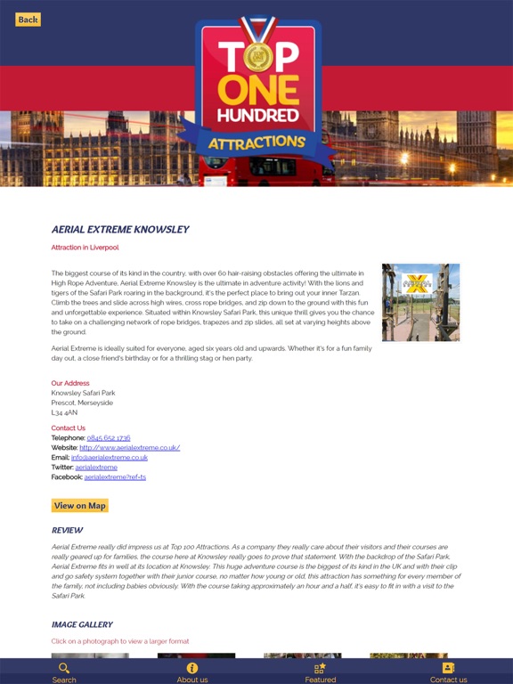 Screenshot #6 pour England Top 100 Attractions