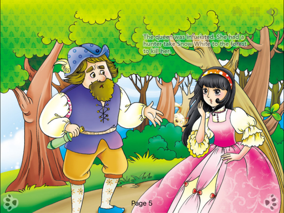 Screenshot #4 pour Snow White Bedtime - iBigToy