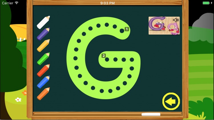 Vegetables ABC Kindergarten Vocabulary Beginning screenshot-3