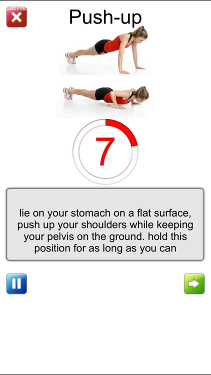 Seven Minutes Exercise