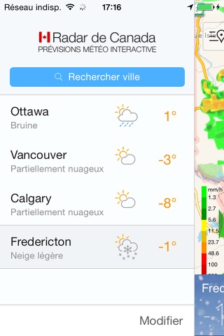 Weather Radar Canada screenshot 2