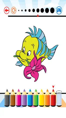 Game screenshot Mermaid Animal Coloring Book - for Kids apk