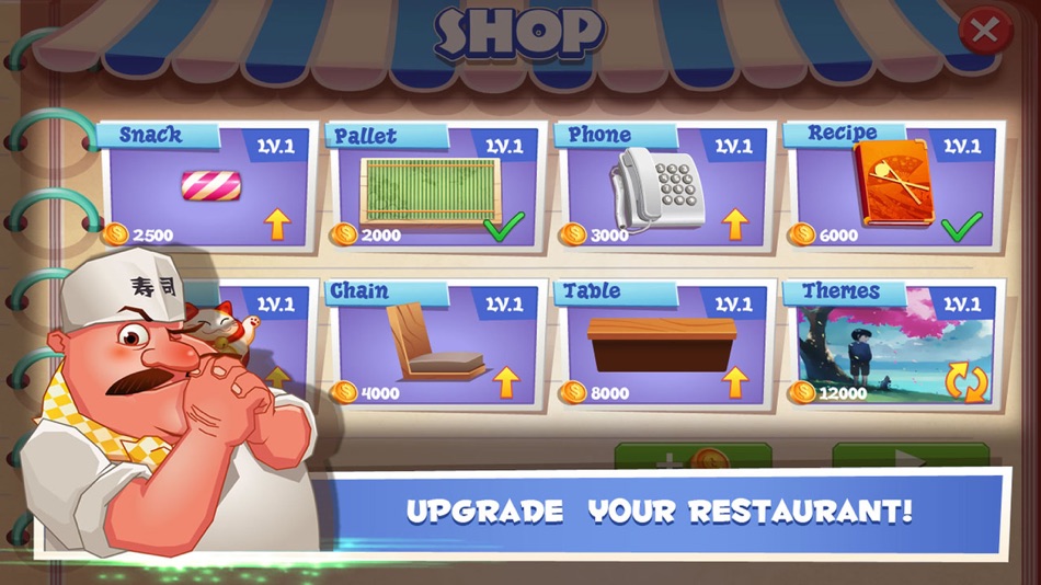 #2. Sushi Master Chef (iOS) 由: 晓翔 黄