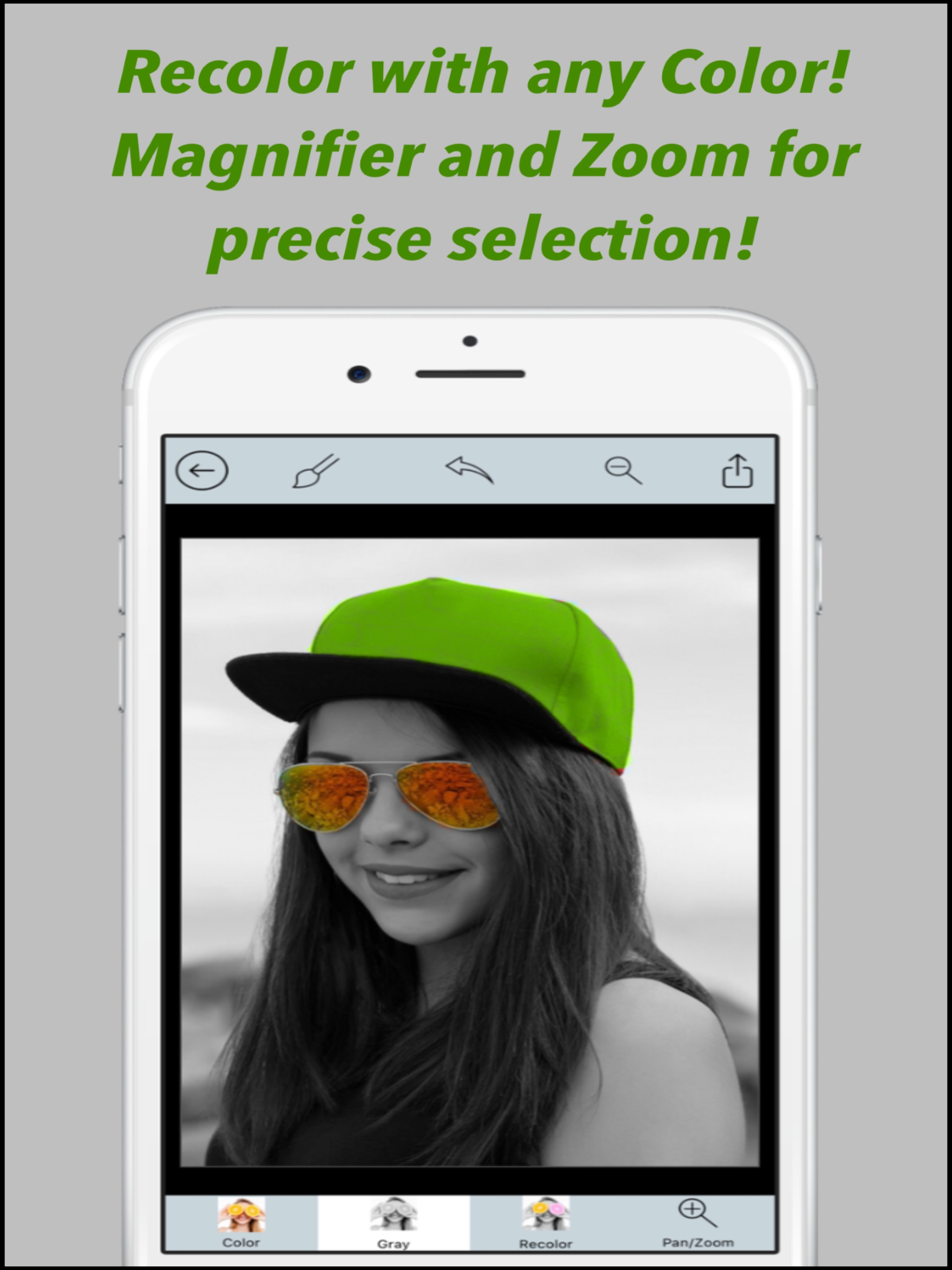 Color Splash Effect.s - Photo Editor for Selective Recolor on Black & White Image screenshot 6