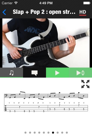 Slap Bass Method HD LITEのおすすめ画像3