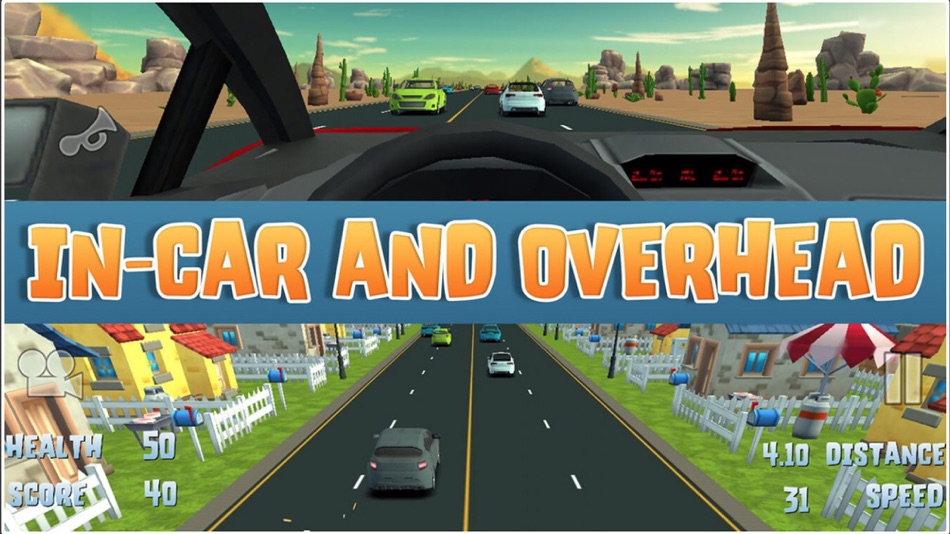 3D Car Racer Skill Driving - Fast Interior Real Simulation Free Games - 1.0 - (iOS)