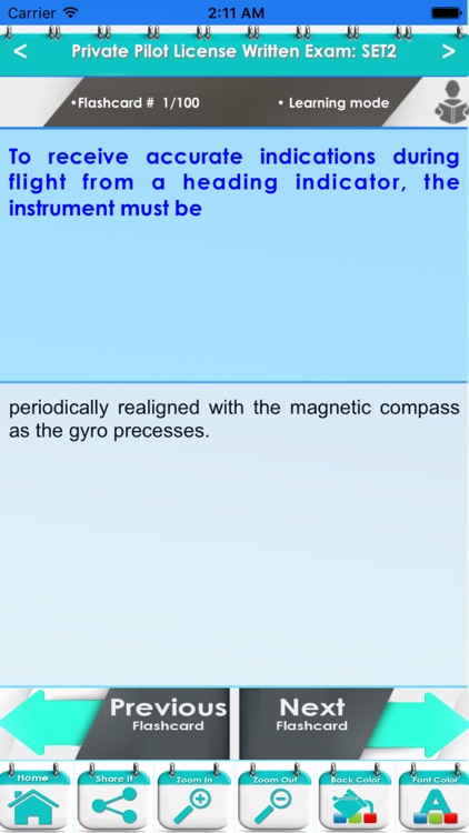 Private Pilot License Test-2700 Flashcards Study Notes, Terms & Quizzes