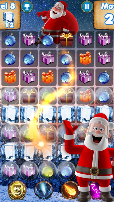 Screenshot #1 pour Santa Claus vous appelle - 3D jeux de Noël tracker