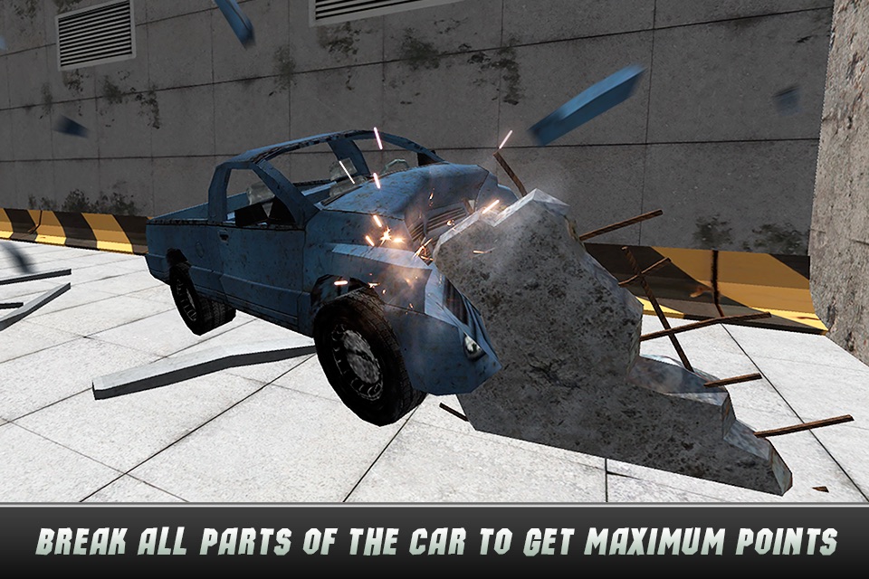 Extreme Car Crash Test Simulator 3D screenshot 2