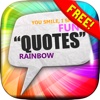 Daily Quotes Inspirational Maker for Rainbow Art