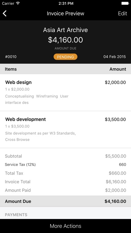 Billbooks screenshot-3