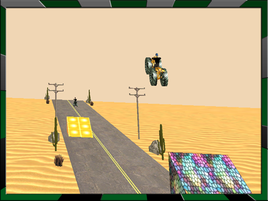 Most Reckless Quad Bike Racing Simulator in Desert iPad screenshot