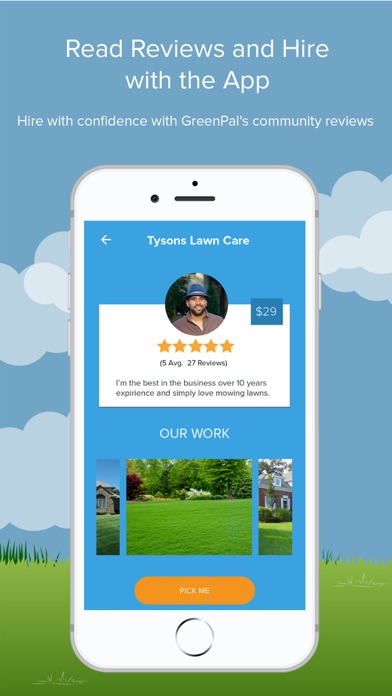 GreenPal, Lawn & Yard Care App Screenshot