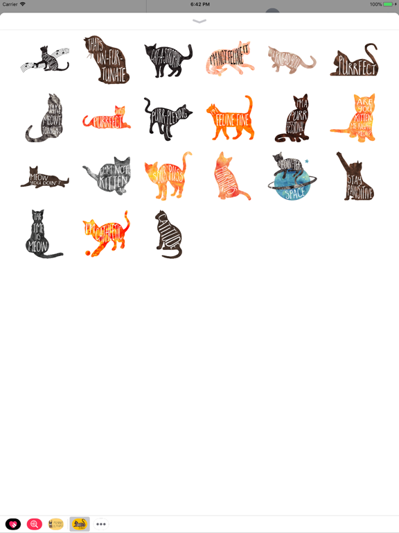 Screenshot #5 pour Purrfect Puns cat stickers