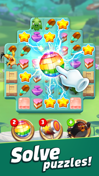 Angry Birds Match 3 Screenshot