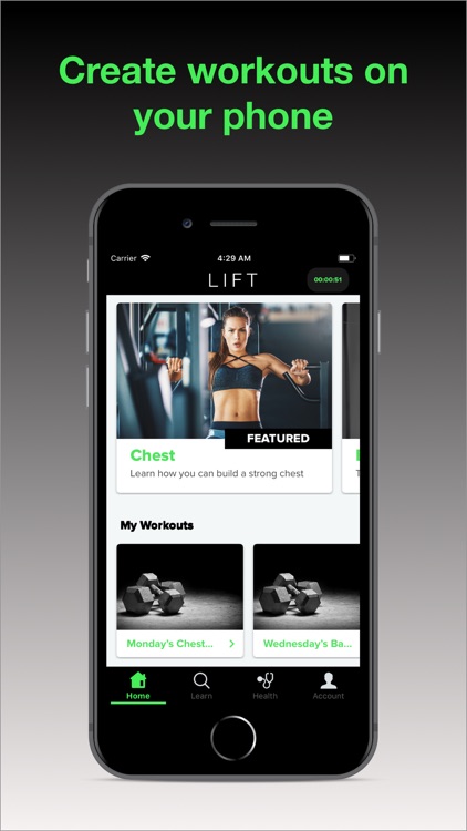 LIFT Workout Manager
