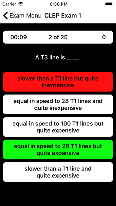 Screenshot #2 pour CLEP Information Systems Prep