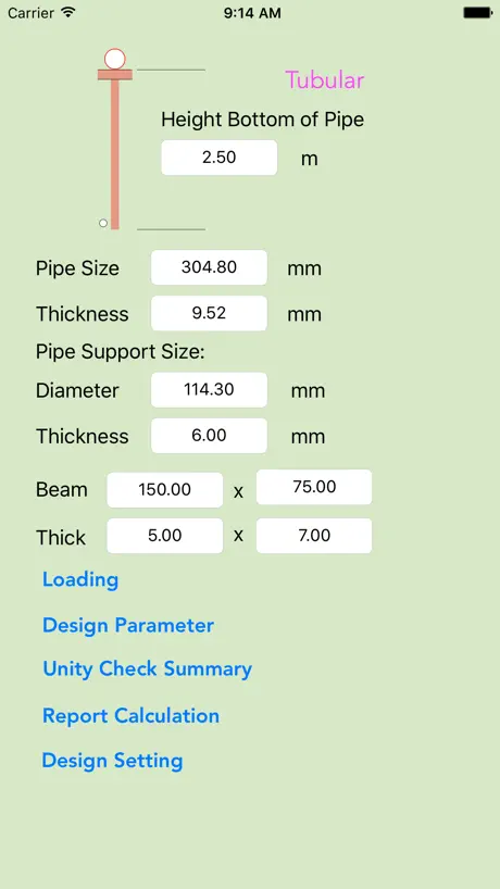 PipeSupportTubular