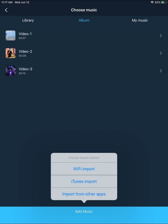 Music Clip - Ringtone Maker iPad screenshot 6 - Music app