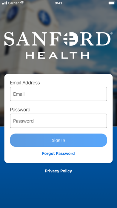 Sanford Events Screenshot