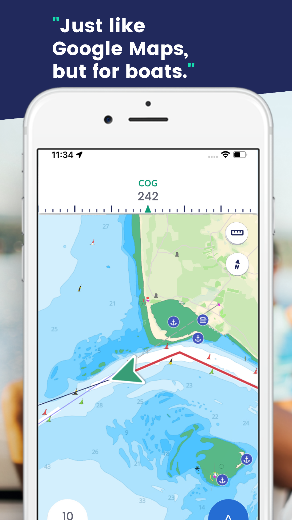Savvy Navvy Boating Navigation screenshot 1