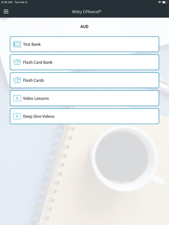 Screenshot #5 pour Wiley Exam Learning