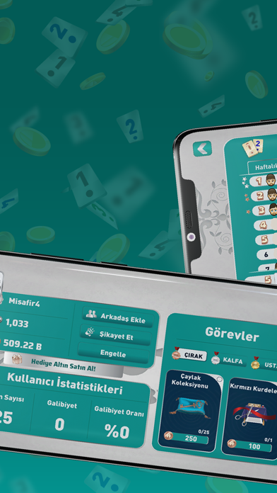 101 Okey Social Rummy Game Screenshot
