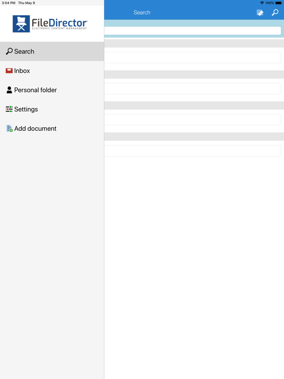 Screenshot #4 pour Efalia ECM Mobile
