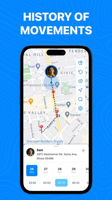 GPS Location Tracker by number Screenshot
