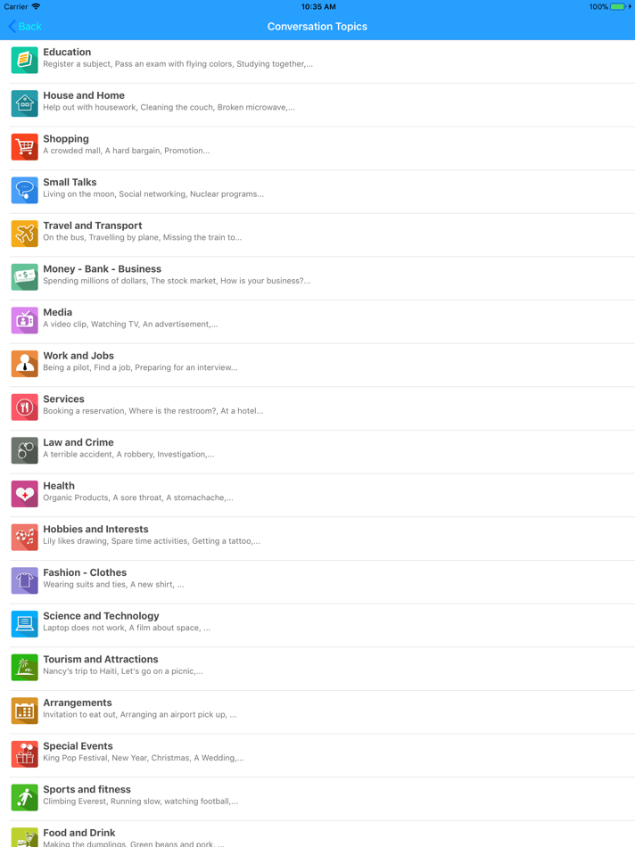 #2. English Conversation Practice (iOS) 由: thuan Bui Van