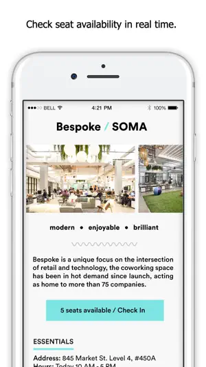 Croissant Coworking screenshot 2