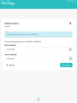 Securex MyDimona screenshot 10