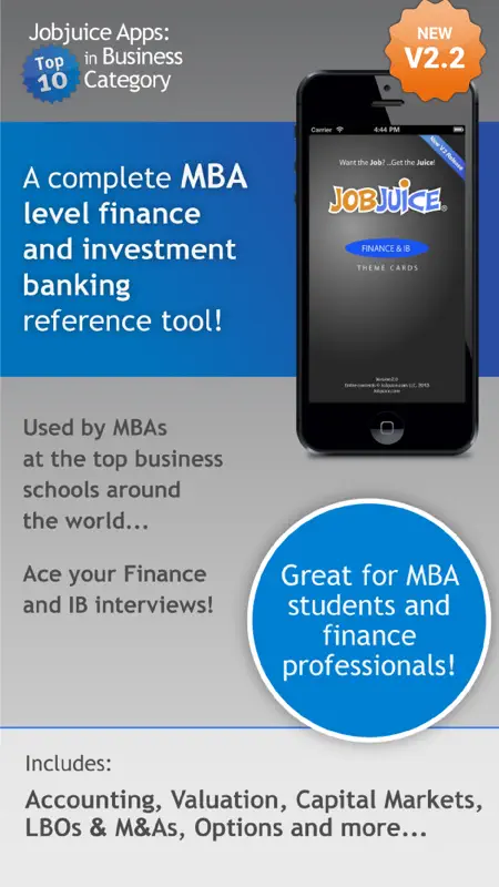 Jobjuice Fin. & Inv. Banking screenshot 1 of 5